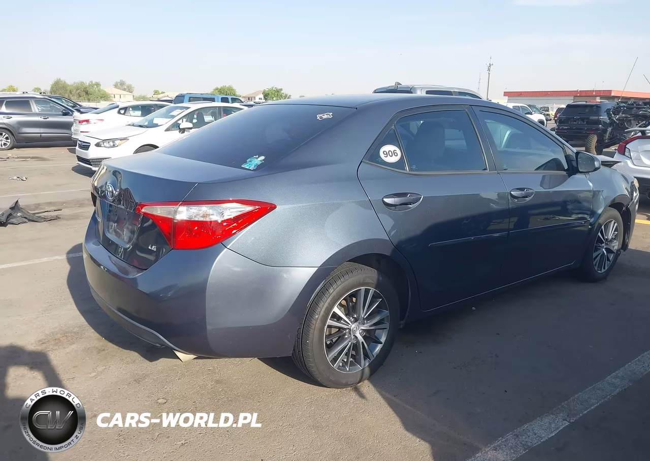 2016 Toyota Corolla Le Plus VIN:2T1BURHE5GC624278 - 4