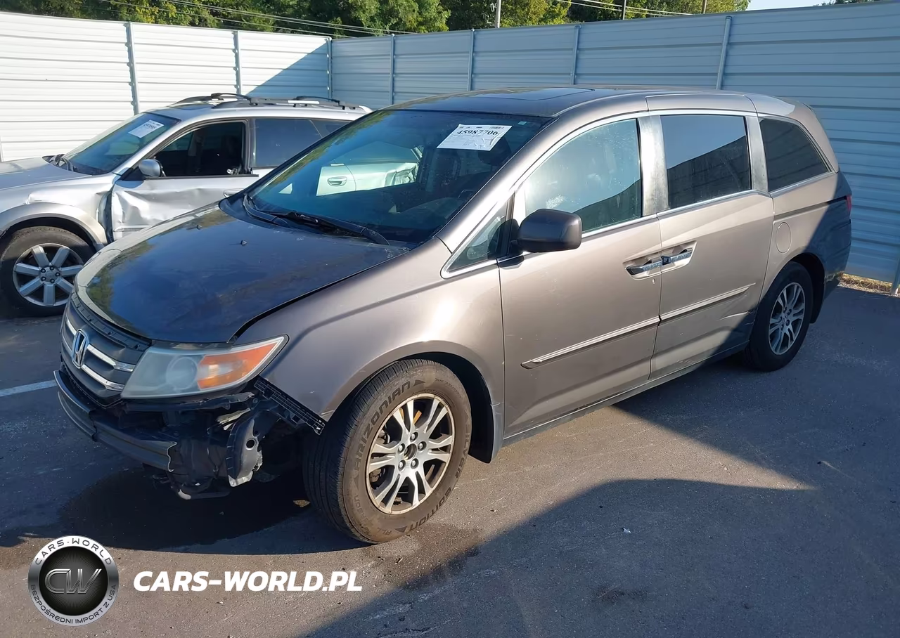 2013 Honda Odyssey Ex-L VIN:5FNRL5H65DB070086 - 2