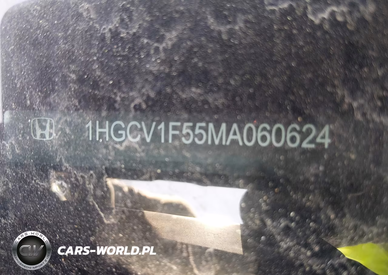 2021 Honda Accord Ex-L VIN:1HGCV1F55MA060624 - 9