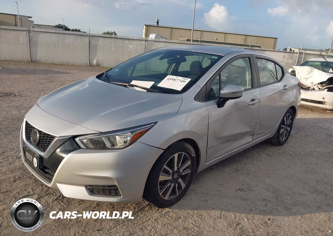 2021 Nissan Versa Sv Xtronic Cvt VIN:3N1CN8EV7ML830665 - 2