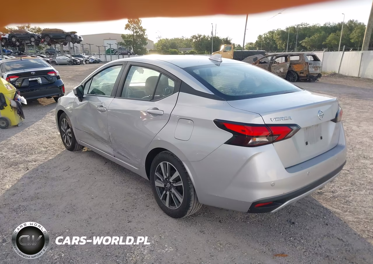2021 Nissan Versa Sv Xtronic Cvt VIN:3N1CN8EV7ML830665 - 3
