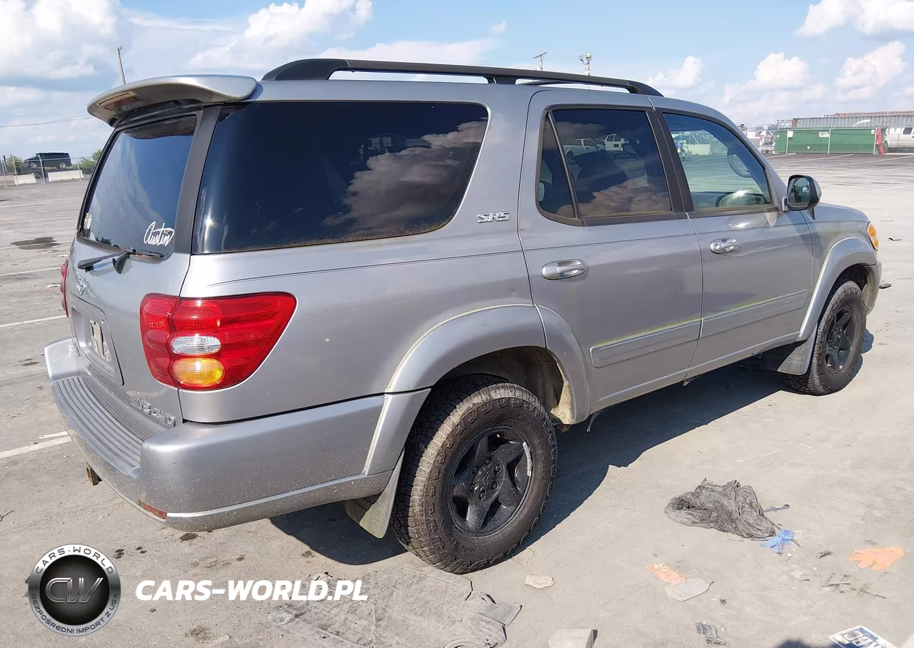 2002 Toyota Sequoia Sr5 V8 VIN:5TDBT44A62S080477 - 4