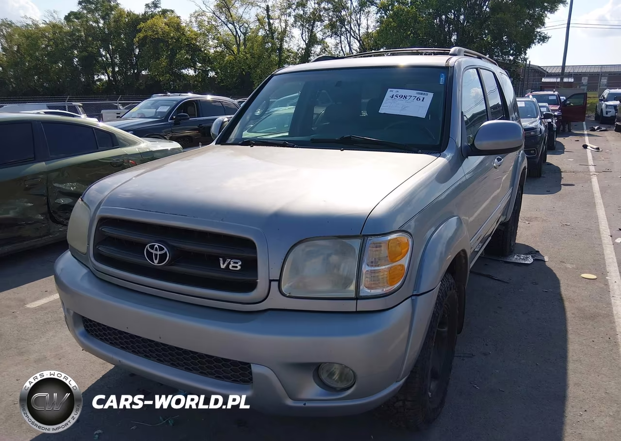 2002 Toyota Sequoia Sr5 V8 VIN:5TDBT44A62S080477 - 6