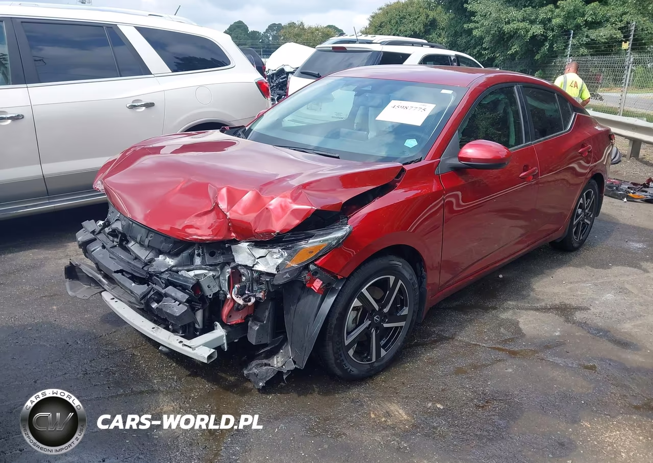 2024 Nissan Sentra Sv Xtronic Cvt VIN:3N1AB8CV2RY269188 - 2