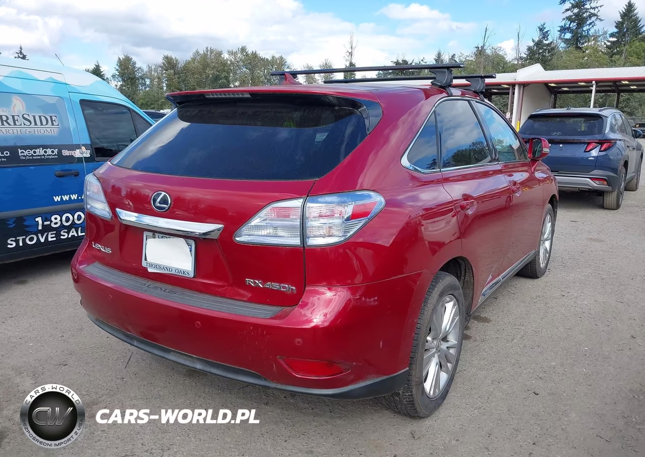 2010 Lexus Rx 450H VIN:JTJZB1BA5A2002990 - 4