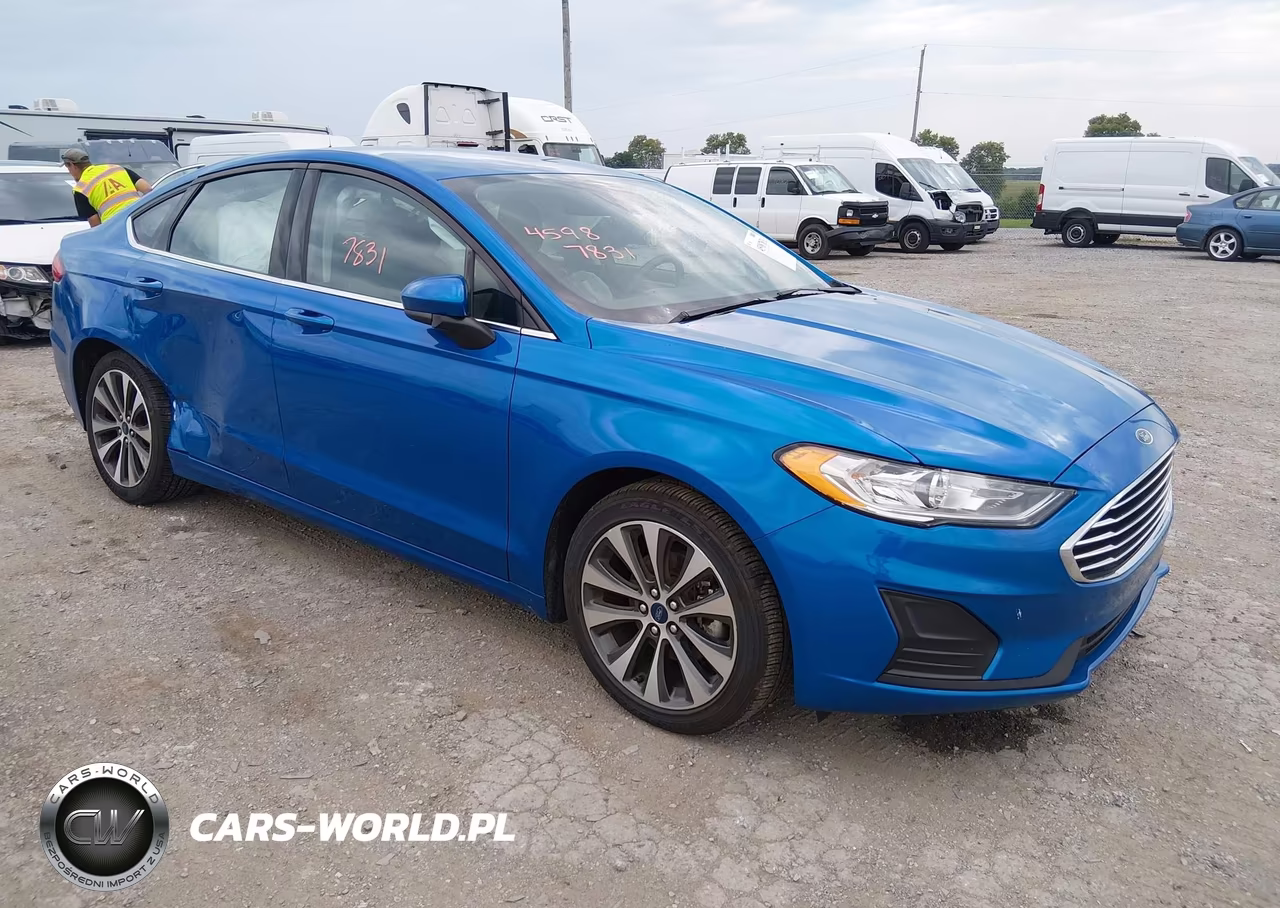 2020 Ford Fusion Se VIN:3FA6P0T97LR244903 - 1