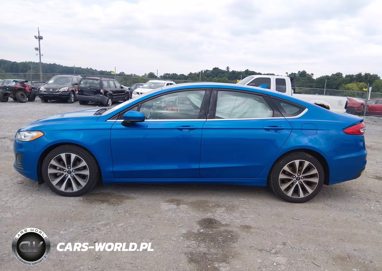 2020 Ford Fusion Se VIN:3FA6P0T97LR244903 - 14