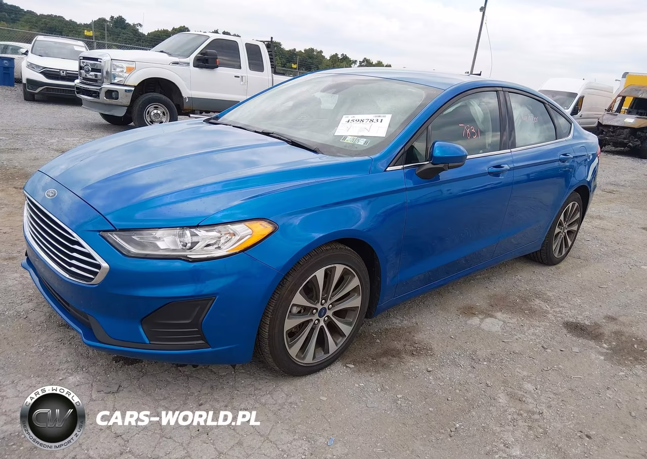 2020 Ford Fusion Se VIN:3FA6P0T97LR244903 - 2