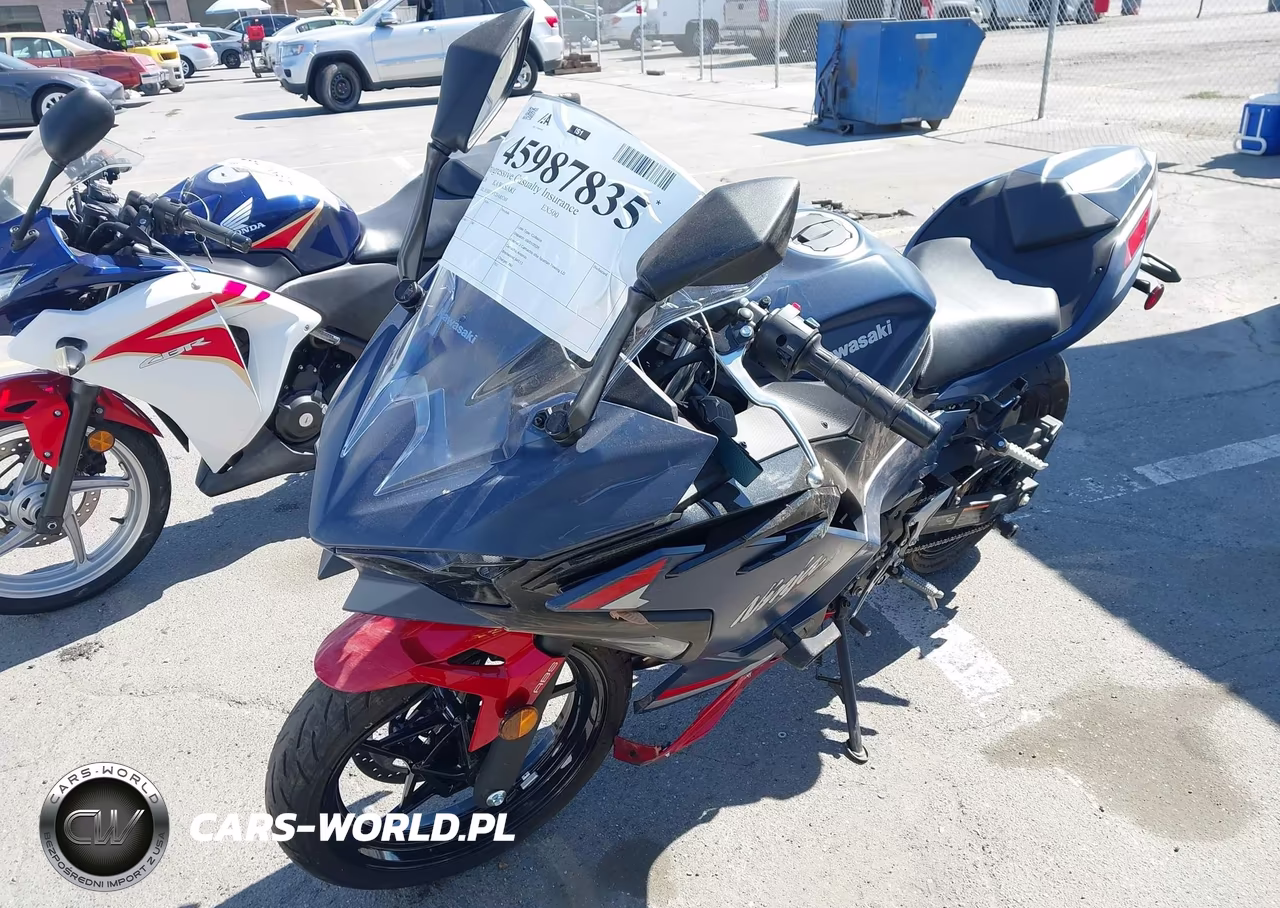 2026 Kawasaki Ex500 A-B VIN:ML5EXGJ19TDA85268 - 2