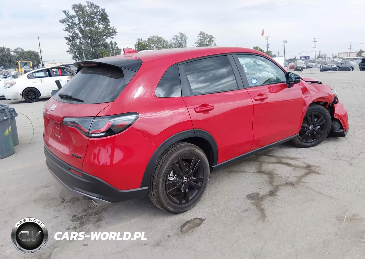 2026 Honda Hr-V 2Wd Sport VIN:3CZRZ1H54TM734624 - 4
