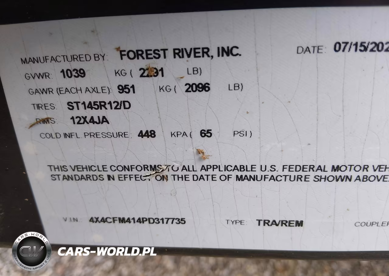 2023 Forest River Other VIN:4X4CFM414PD317735 - 9