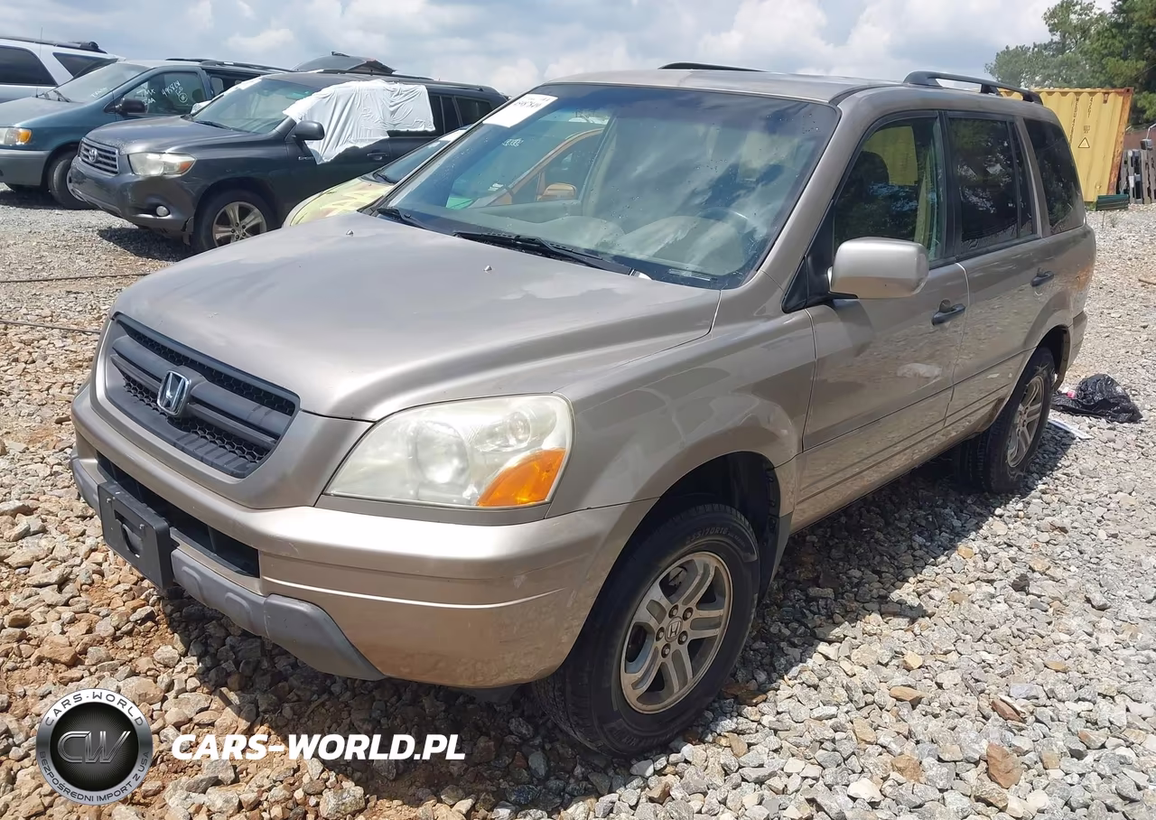 2005 Honda Pilot Ex VIN:5FNYF18475B044519 - 2