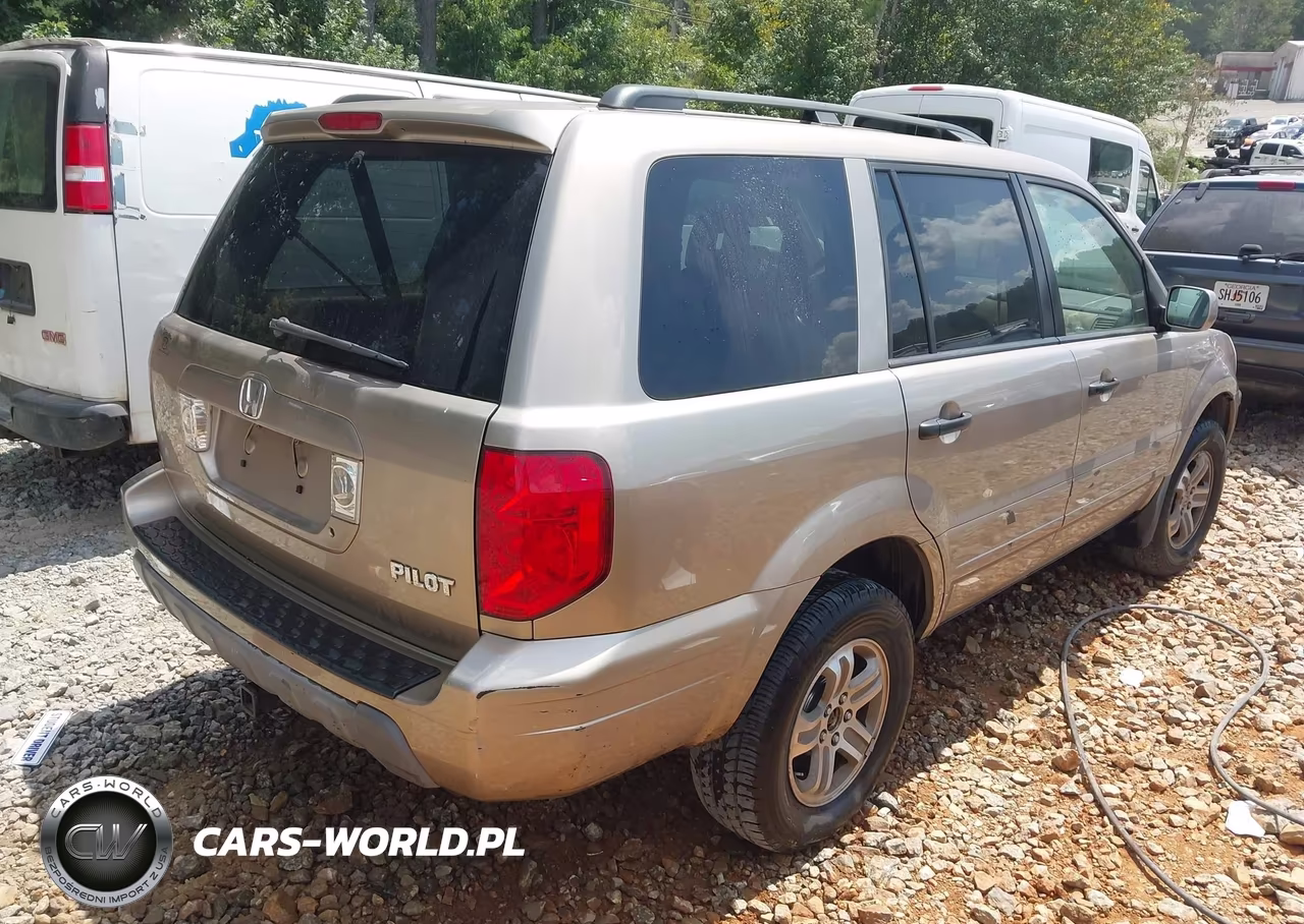 2005 Honda Pilot Ex VIN:5FNYF18475B044519 - 4
