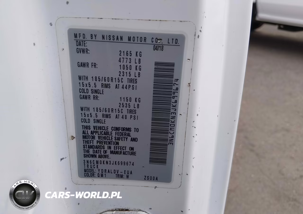 2018 Nissan Nv200 S VIN:3N6CM0KN3JK699674 - 9