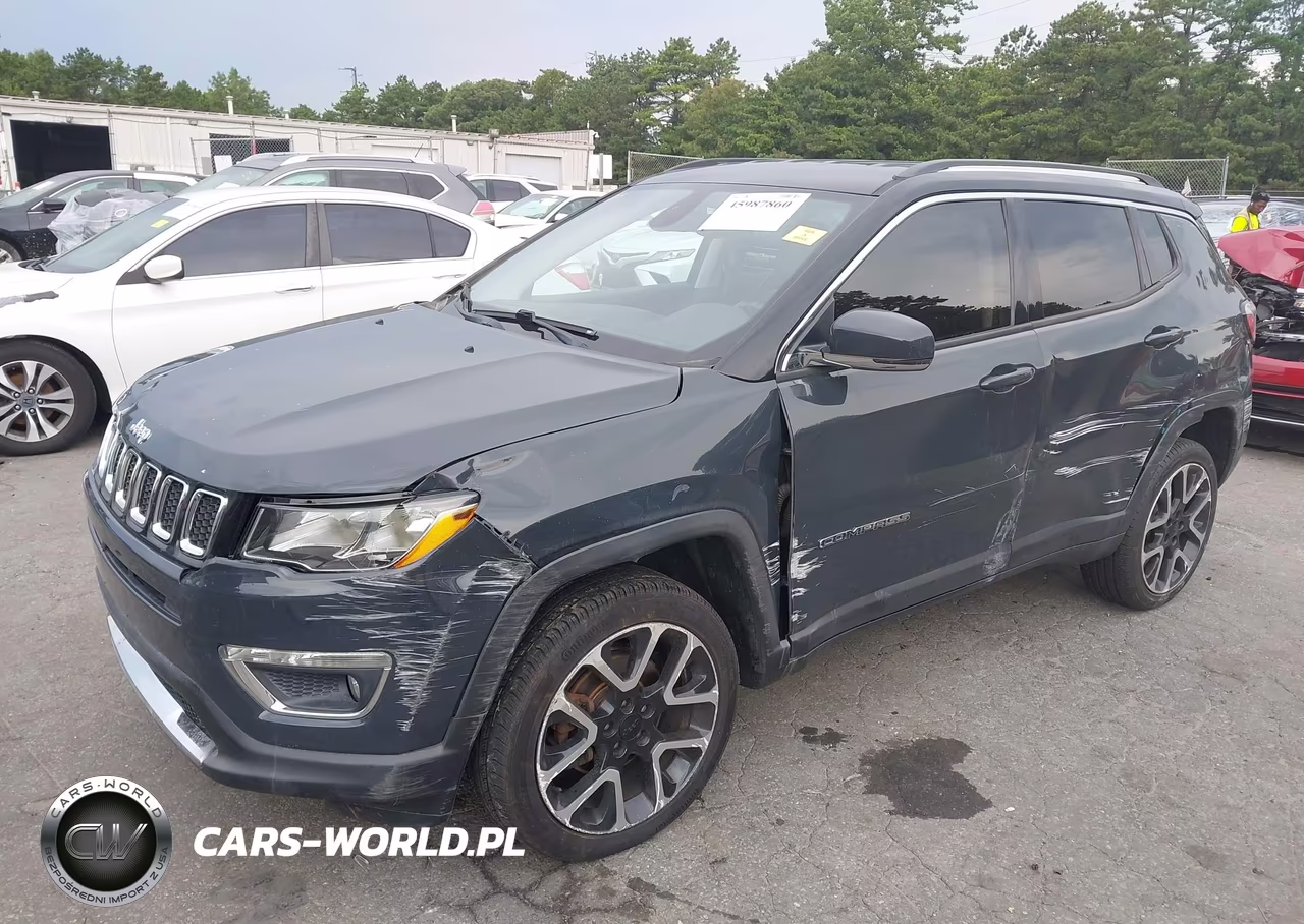 2018 Jeep Compass Limited 4X4 VIN:3C4NJDCB7JT256924 - 2