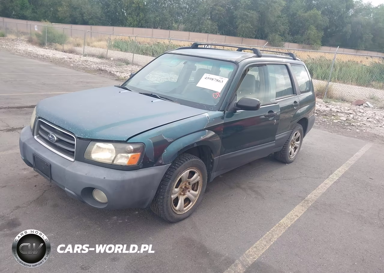 2003 Subaru Forester 2.5X VIN:JF1SG63663H733382 - 2