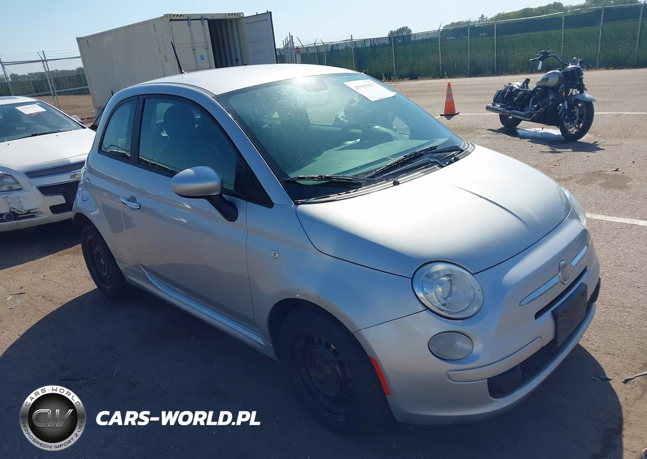 2012 Fiat 500 Pop VIN:3C3CFFAR3CT351668 - 1
