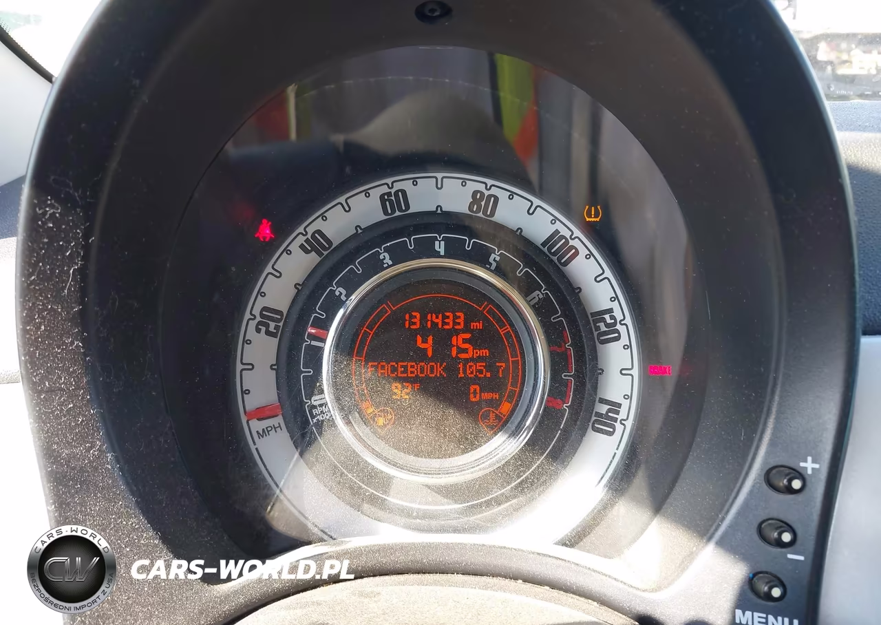 2012 Fiat 500 Pop VIN:3C3CFFAR3CT351668 - 7