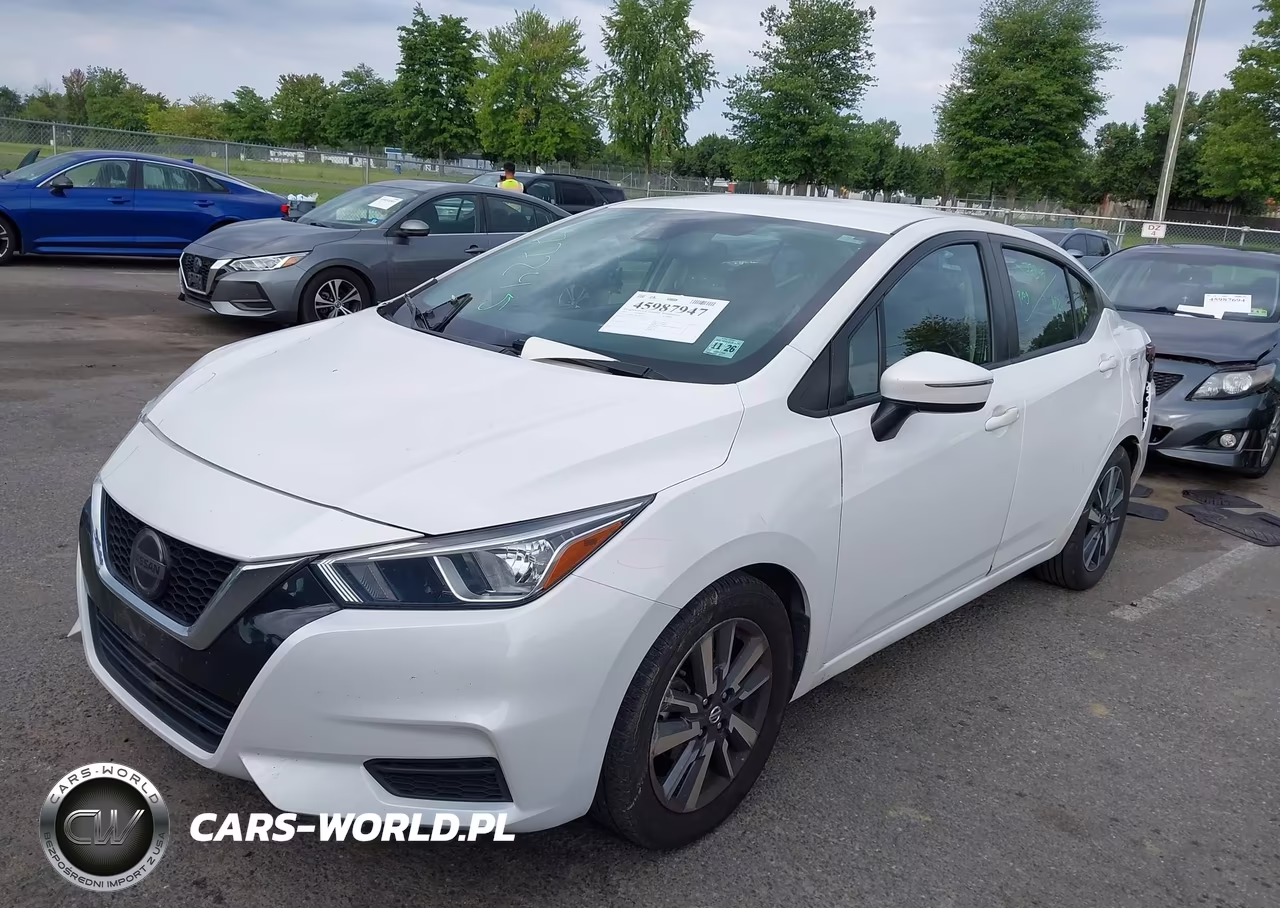 2021 Nissan Versa Sv Xtronic Cvt VIN:3N1CN8EV9ML889300 - 2