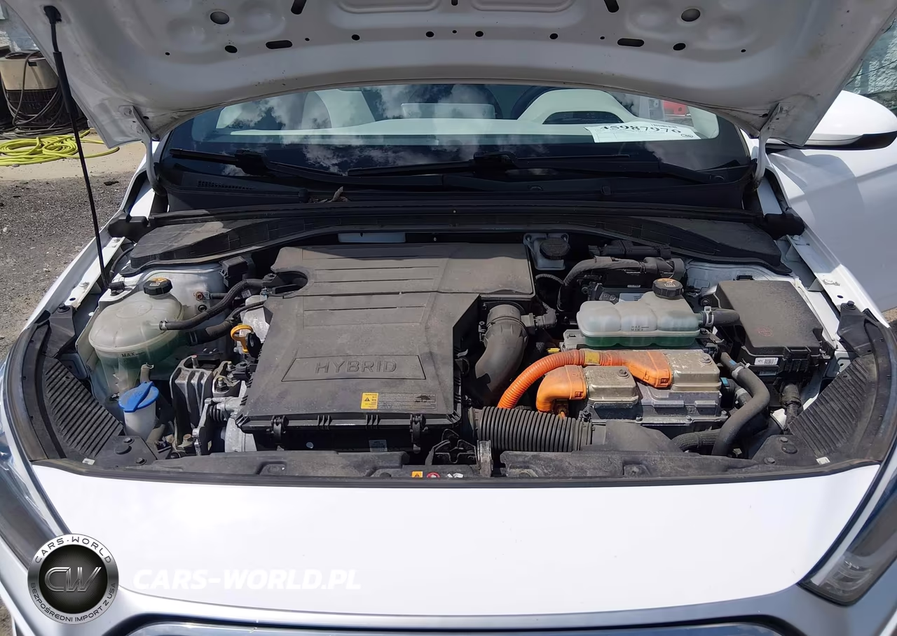 2020 Hyundai Ioniq Hybrid Blue VIN:KMHC65LC8LU219151 - 10