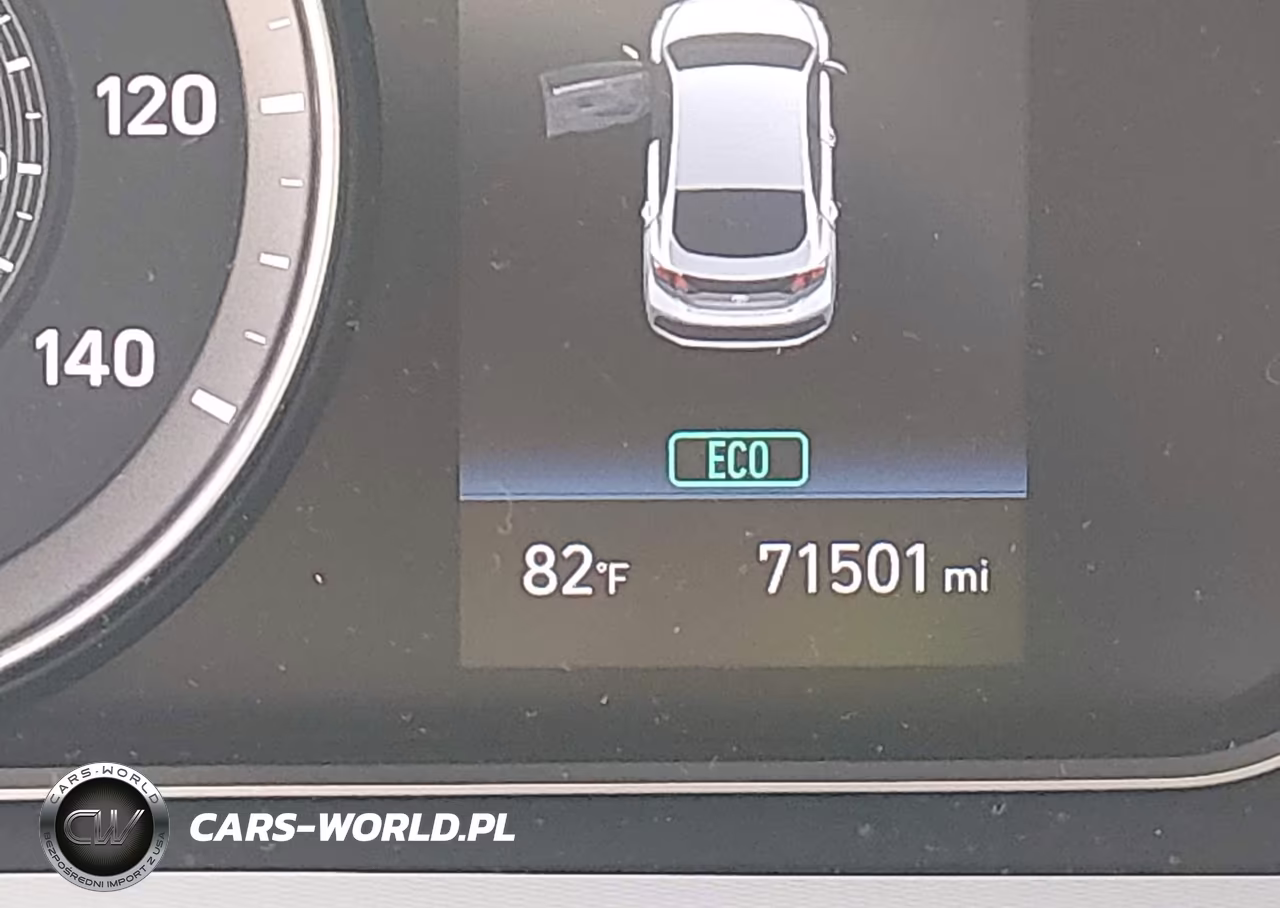 2020 Hyundai Ioniq Hybrid Blue VIN:KMHC65LC8LU219151 - 17