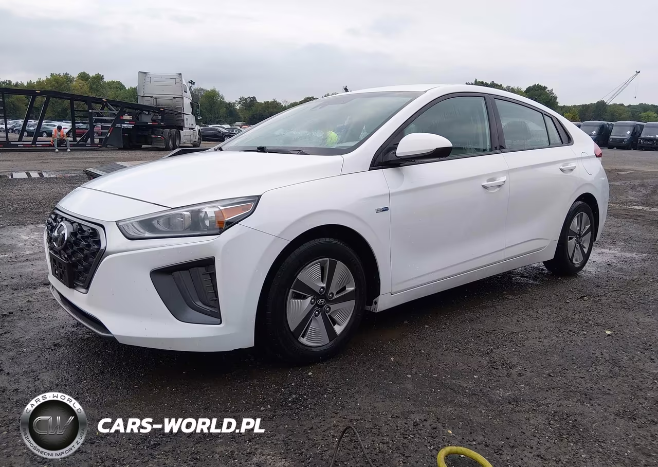 2020 Hyundai Ioniq Hybrid Blue VIN:KMHC65LC8LU219151 - 2