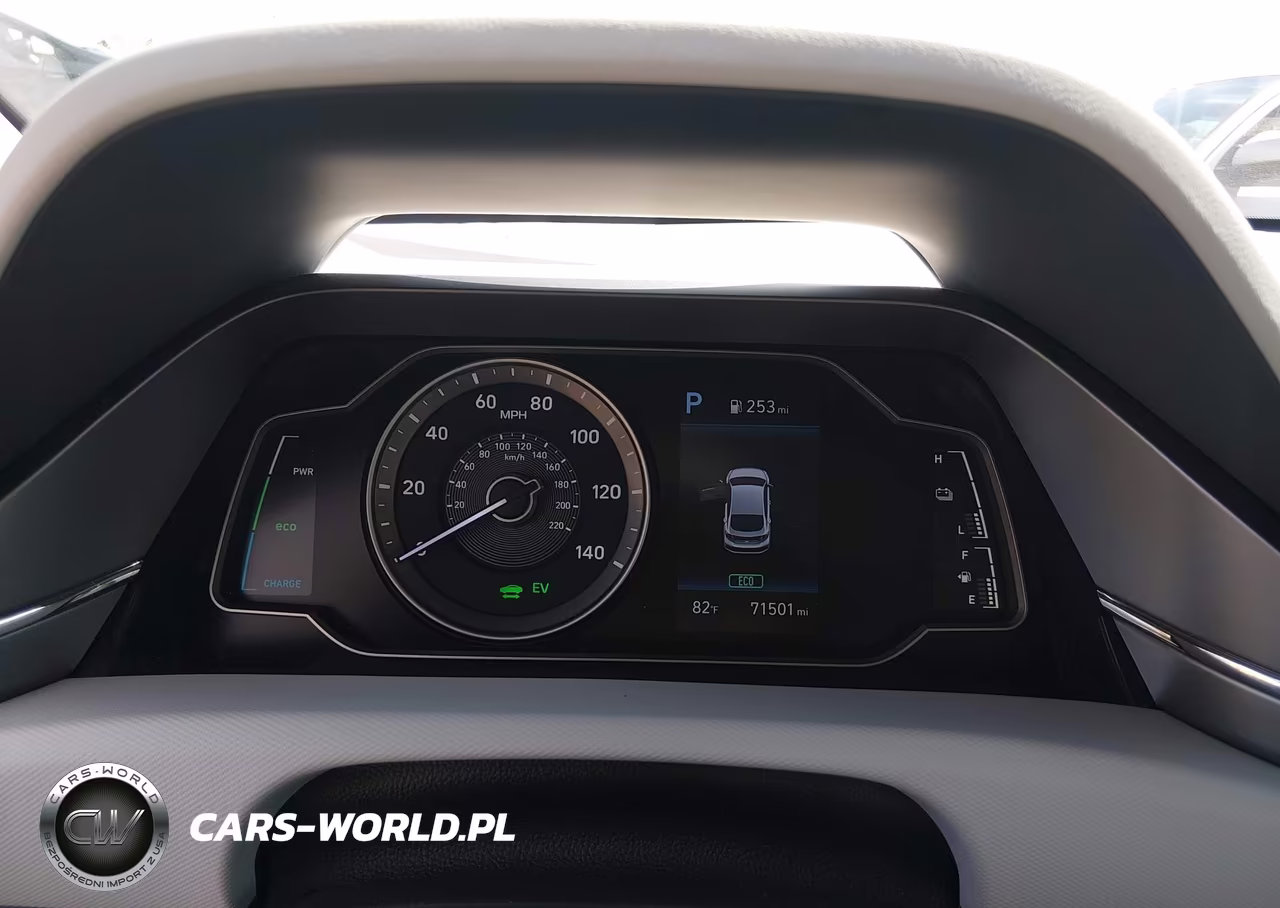 2020 Hyundai Ioniq Hybrid Blue VIN:KMHC65LC8LU219151 - 7