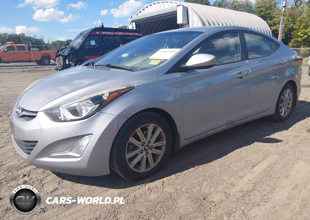 2015 Hyundai Elantra Se VIN:5NPDH4AE3FH621112 - 2