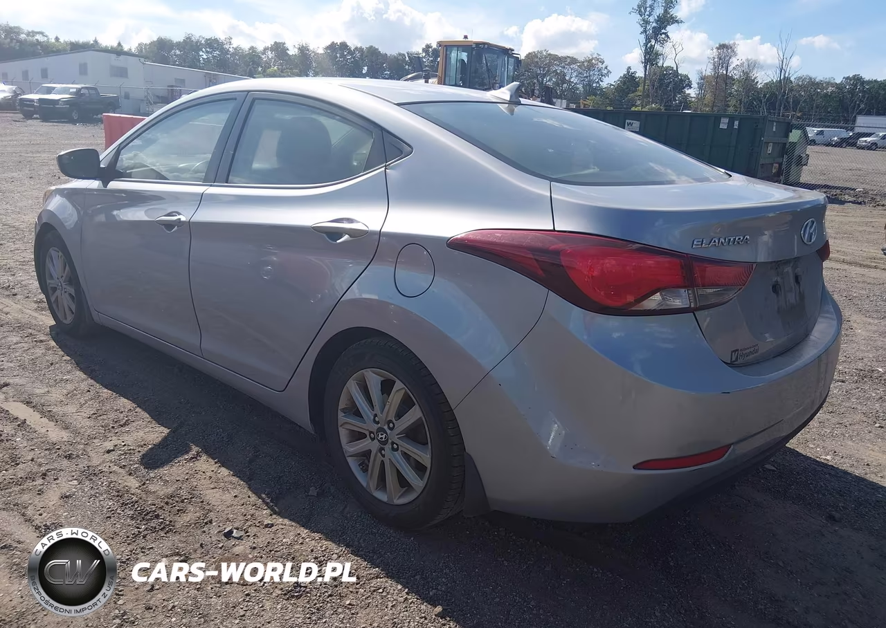 2015 Hyundai Elantra Se VIN:5NPDH4AE3FH621112 - 3