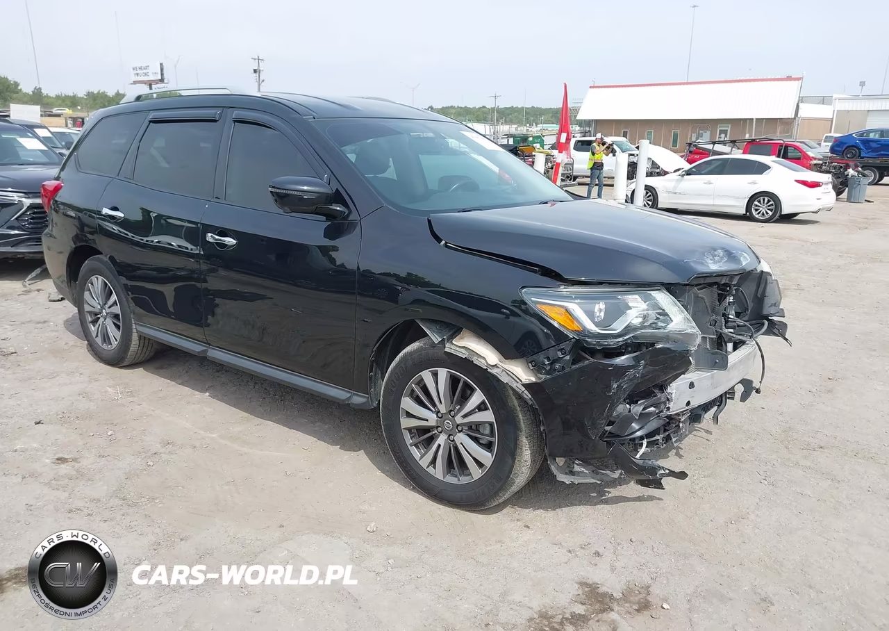 2019 Nissan Pathfinder Sl VIN:5N1DR2MN6KC616808 - 1