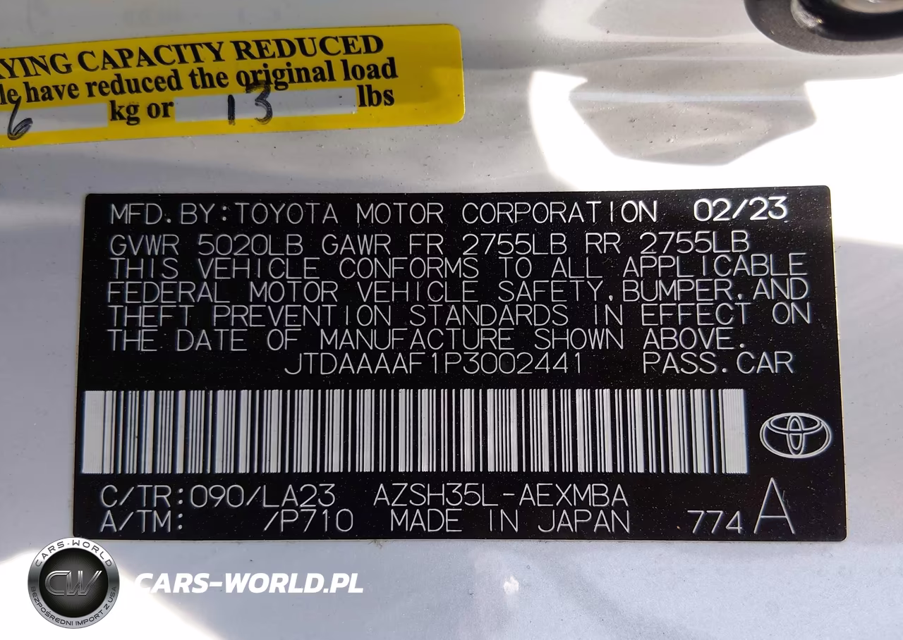 2023 Toyota Crown Limited VIN:JTDAAAAF1P3002441 - 9