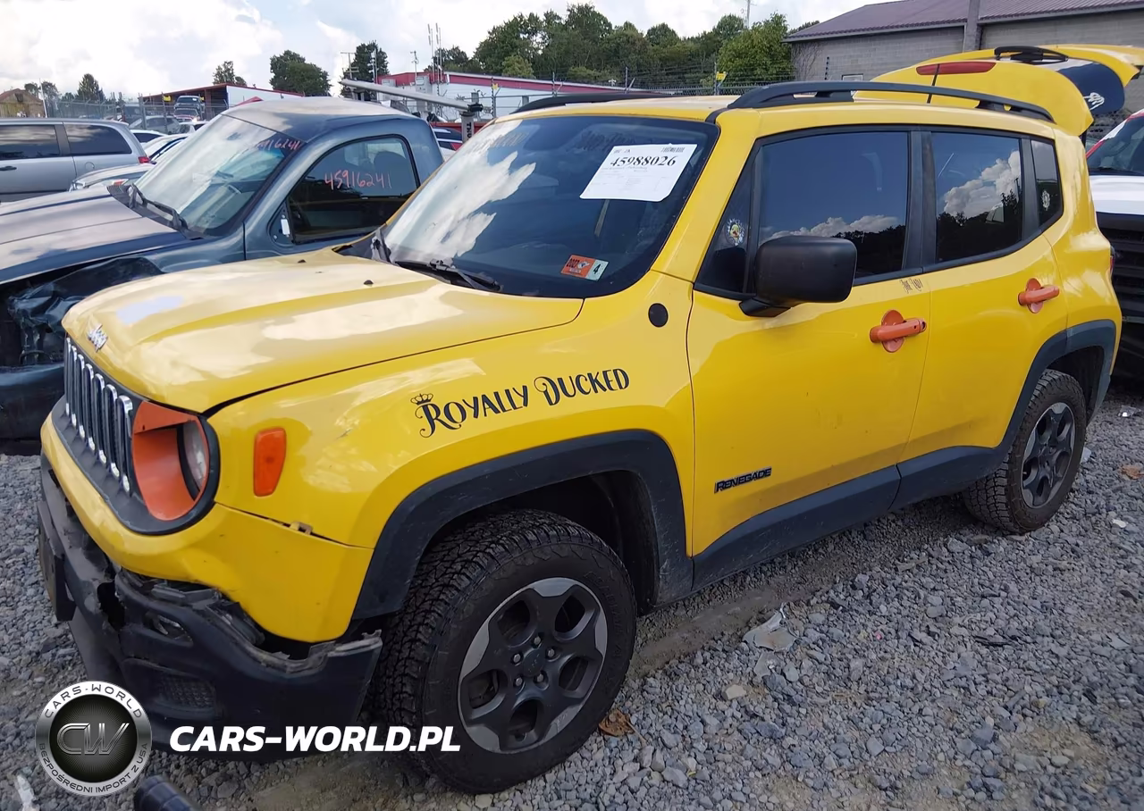 2017 Jeep Renegade Sport 4X4 VIN:ZACCJBAB1HPG19895 - 2