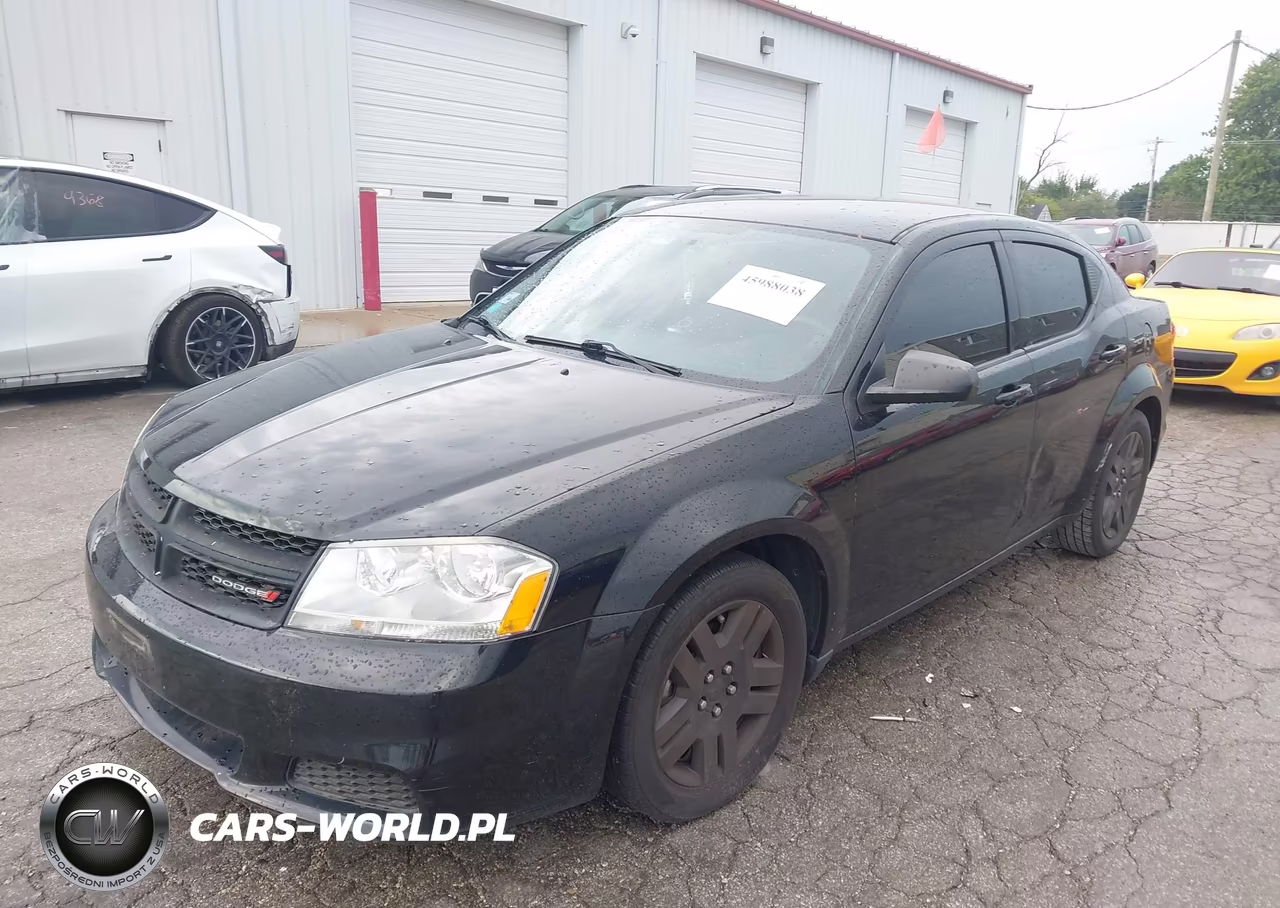 2014 Dodge Avenger Se VIN:1C3CDZAB2EN181087 - 2