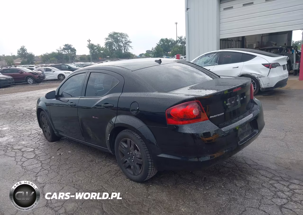 2014 Dodge Avenger Se VIN:1C3CDZAB2EN181087 - 3