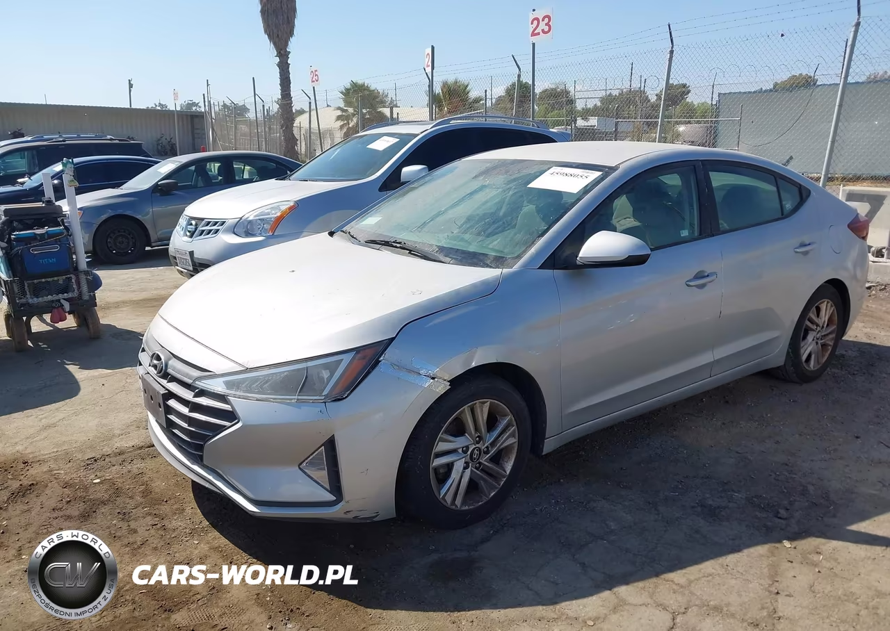 2019 Hyundai Elantra Sel VIN:5NPD84LF6KH413127 - 2