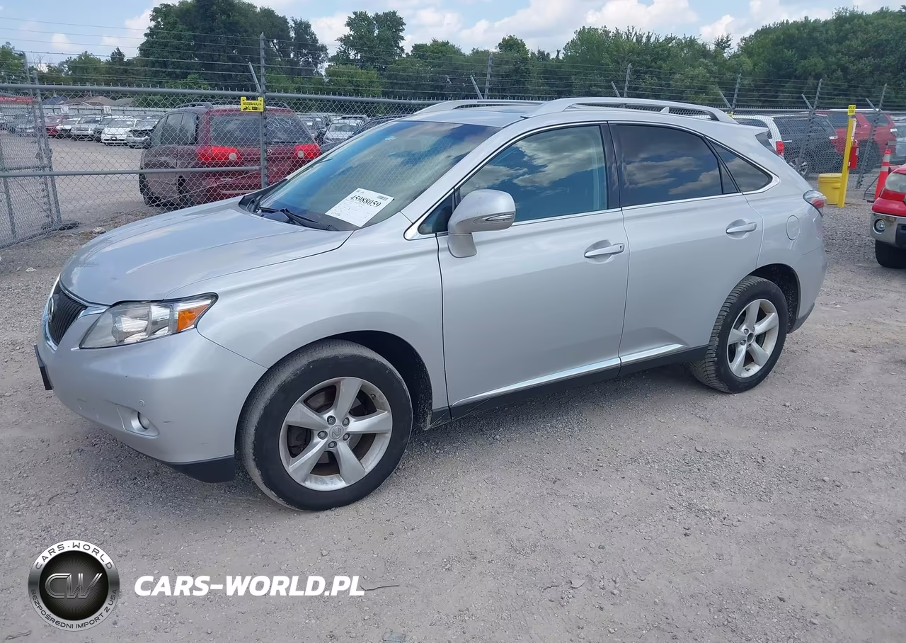 2012 Lexus Rx 350 VIN:2T2BK1BA0CC125309 - 2
