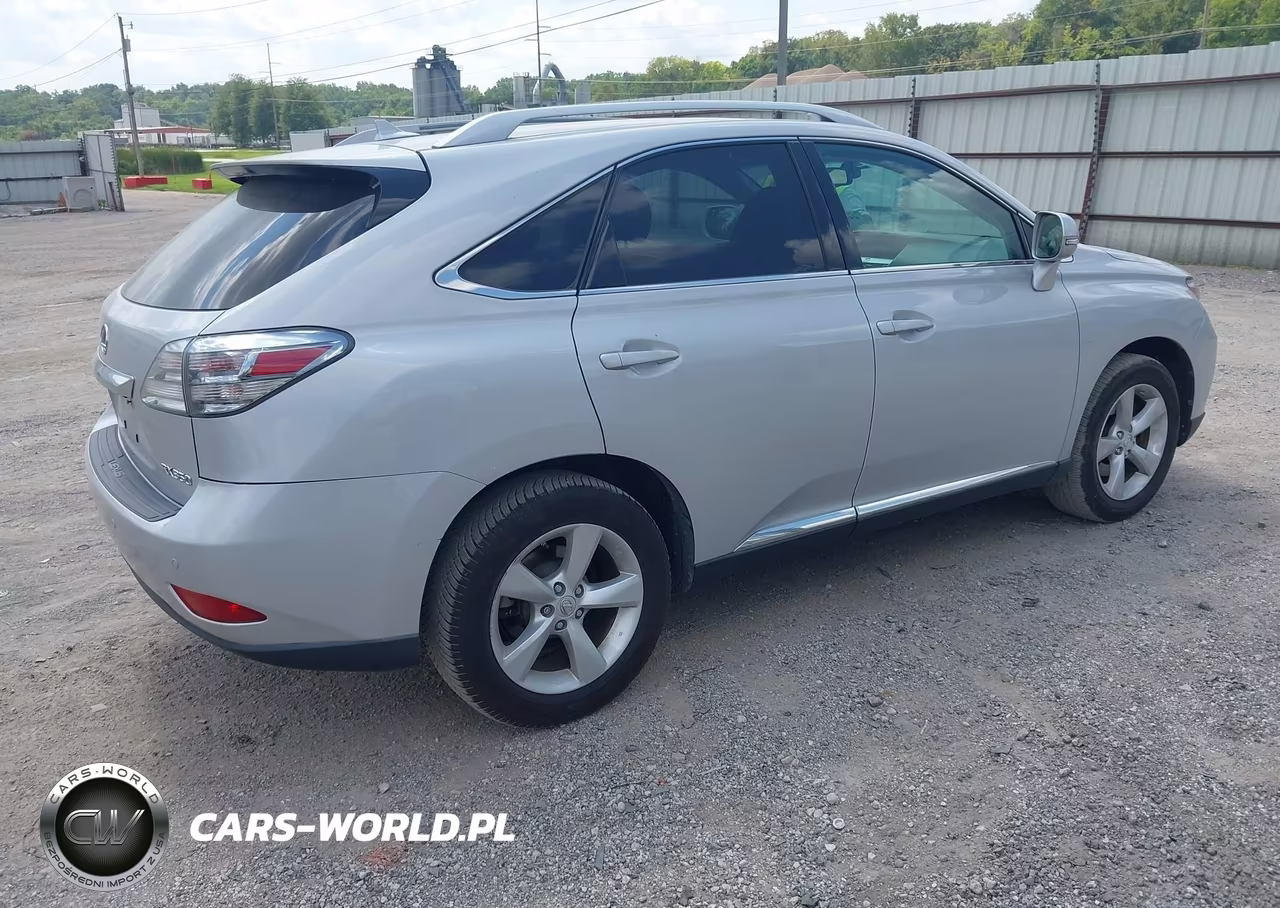 2012 Lexus Rx 350 VIN:2T2BK1BA0CC125309 - 4