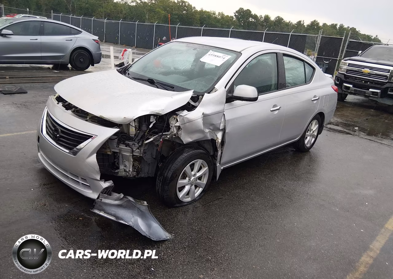 2014 Nissan Versa 1.6 Sv VIN:3N1CN7AP5EL808568 - 2