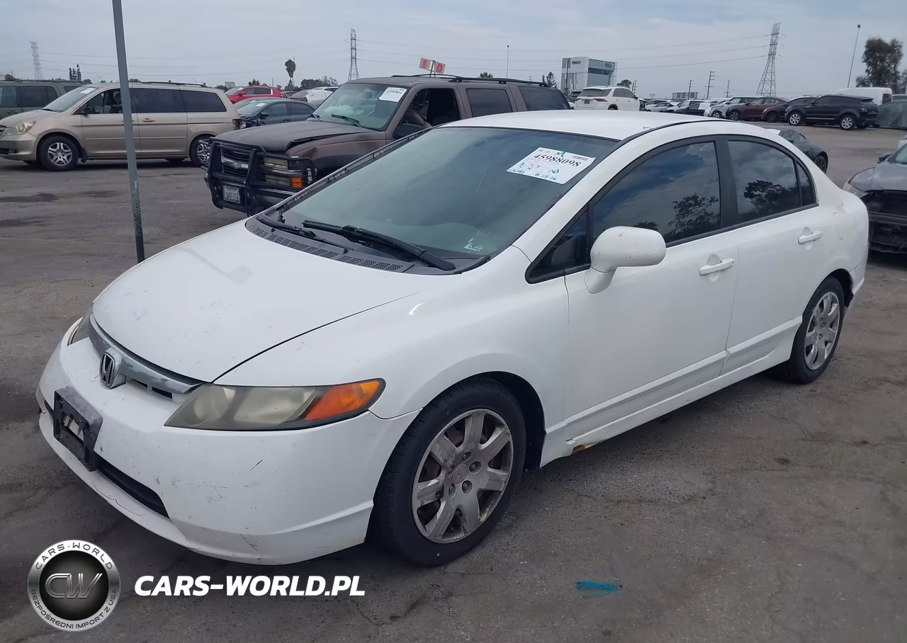 2007 Honda Civic Lx VIN:1HGFA15577L123550 - 2