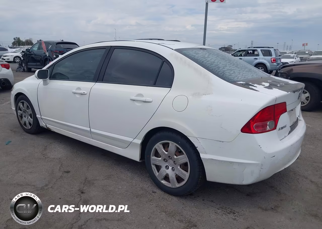 2007 Honda Civic Lx VIN:1HGFA15577L123550 - 3