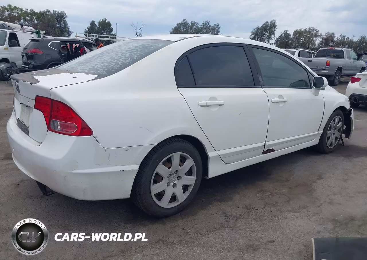 2007 Honda Civic Lx VIN:1HGFA15577L123550 - 4