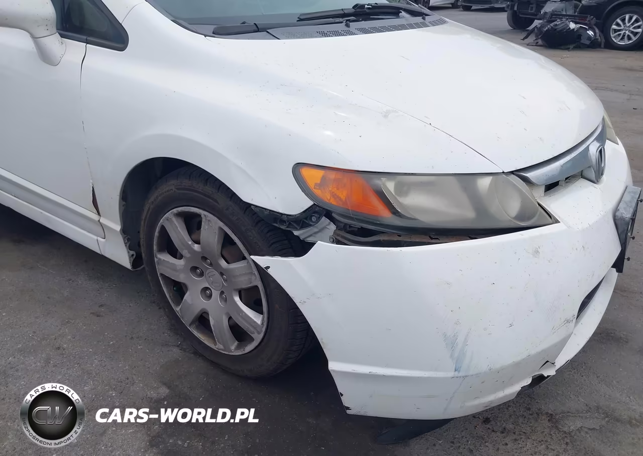 2007 Honda Civic Lx VIN:1HGFA15577L123550 - 6