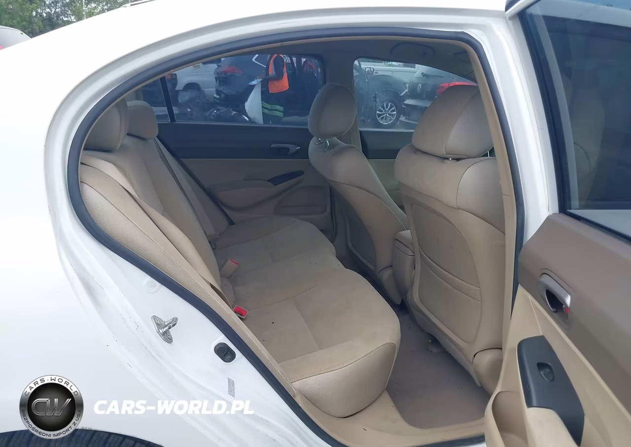 2007 Honda Civic Lx VIN:1HGFA15577L123550 - 8