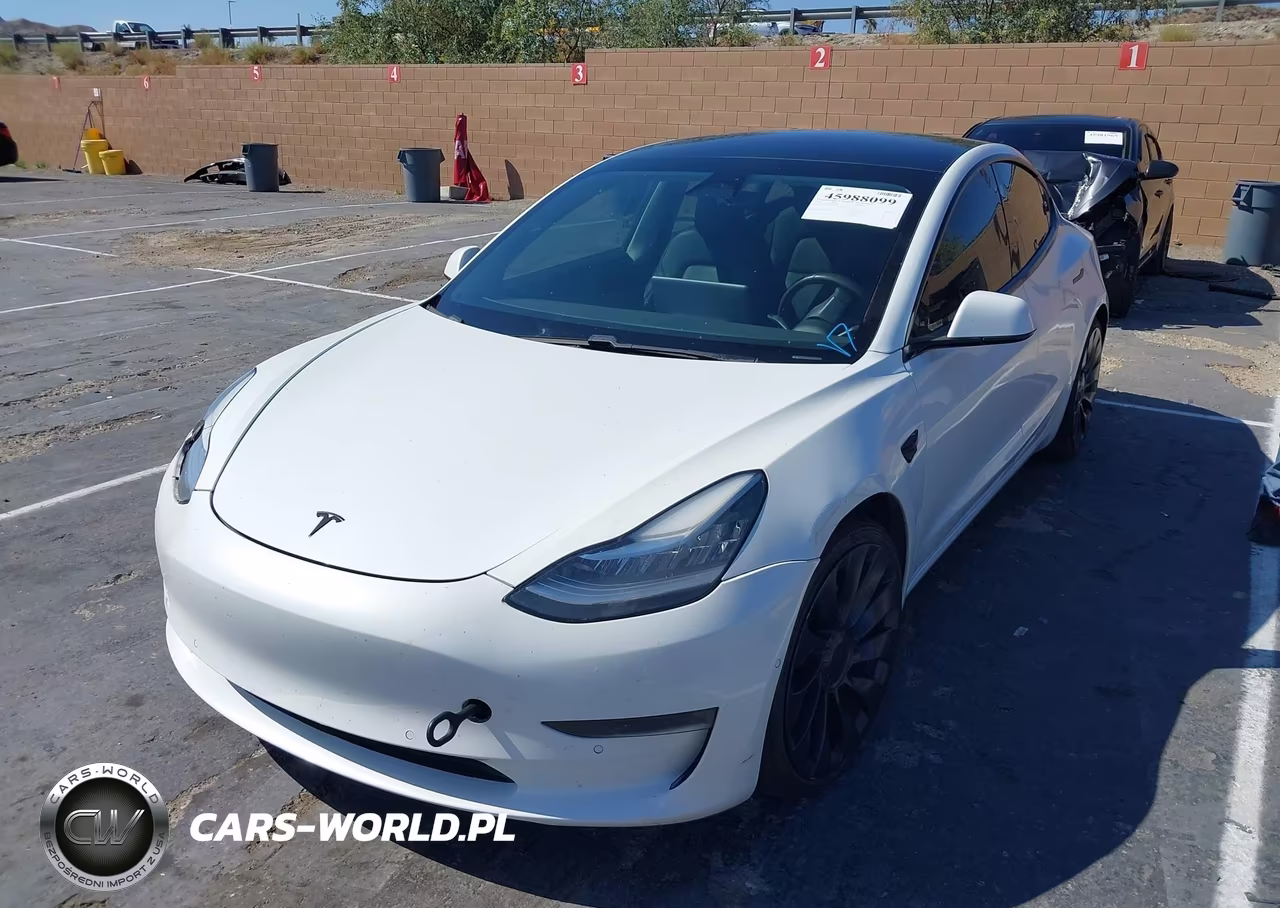 2019 Tesla Model 3 Long Range-Performance VIN:5YJ3E1EBXKF437412 - 2