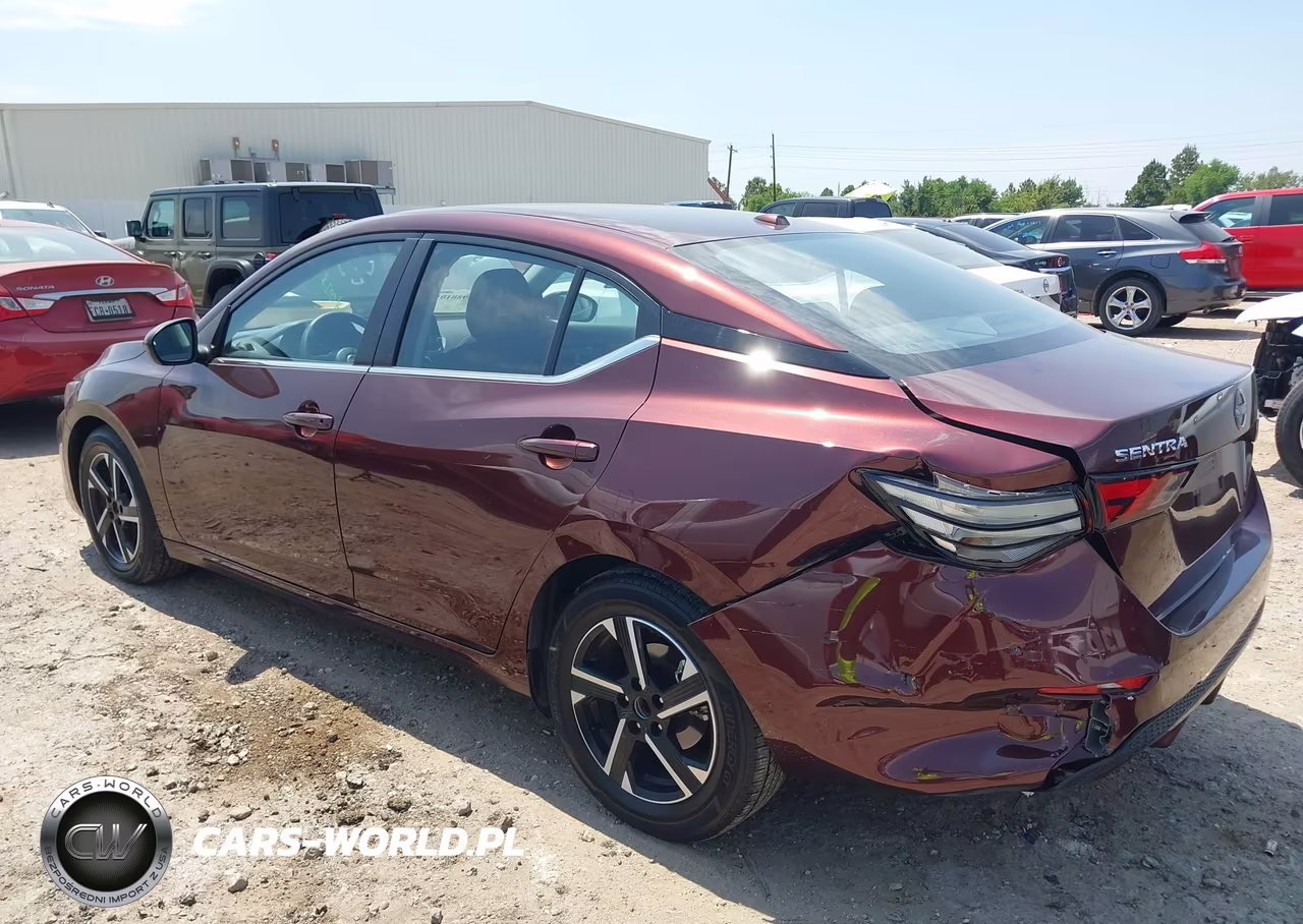 2025 Nissan Sentra Sv VIN:3N1AB8CVXSY389858 - 3