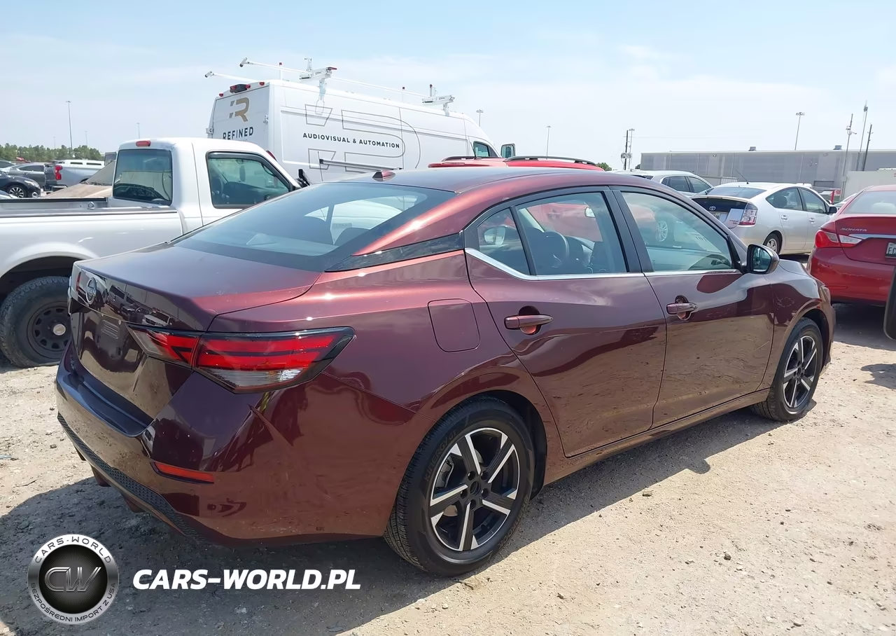 2025 Nissan Sentra Sv VIN:3N1AB8CVXSY389858 - 4