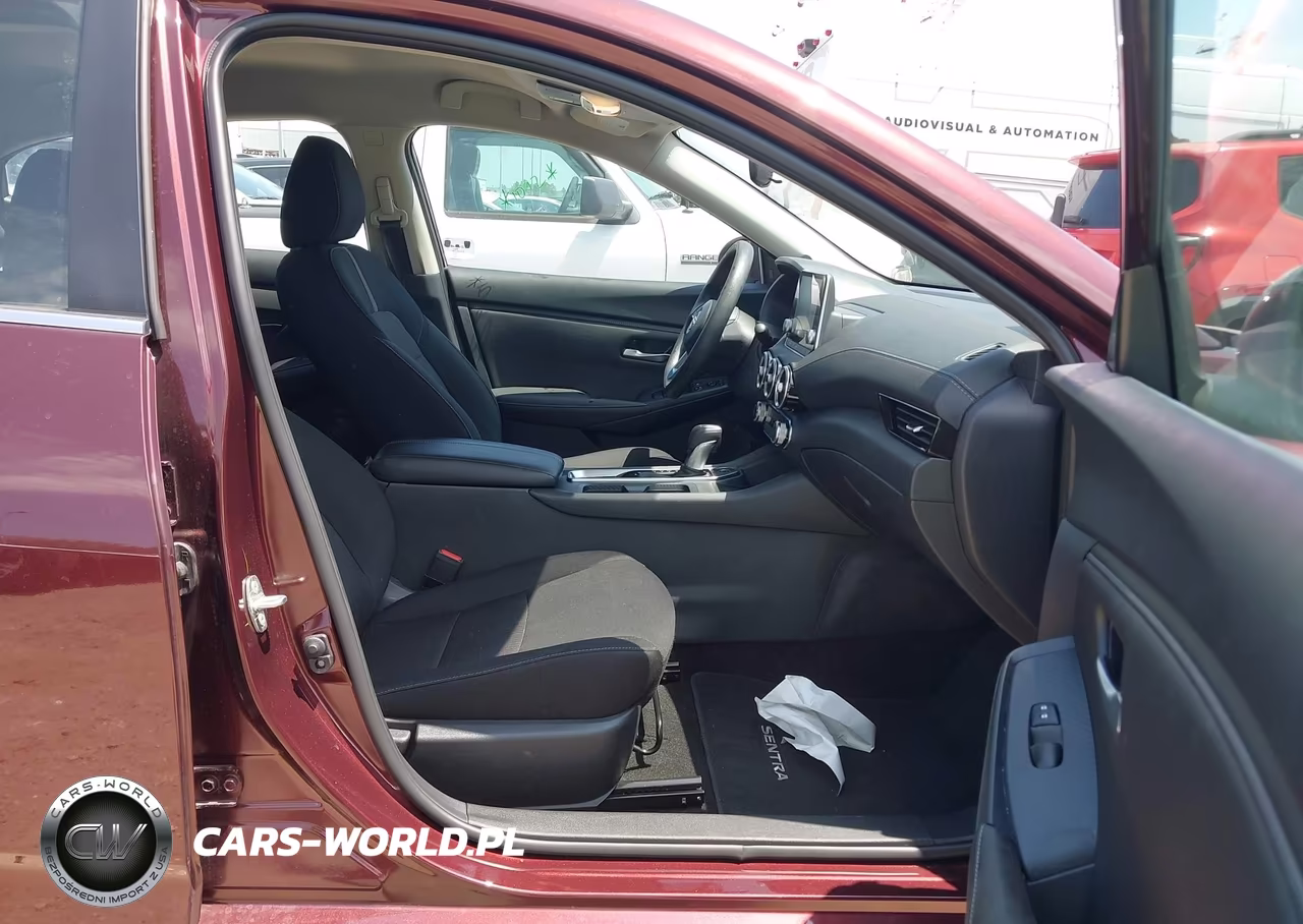 2025 Nissan Sentra Sv VIN:3N1AB8CVXSY389858 - 5