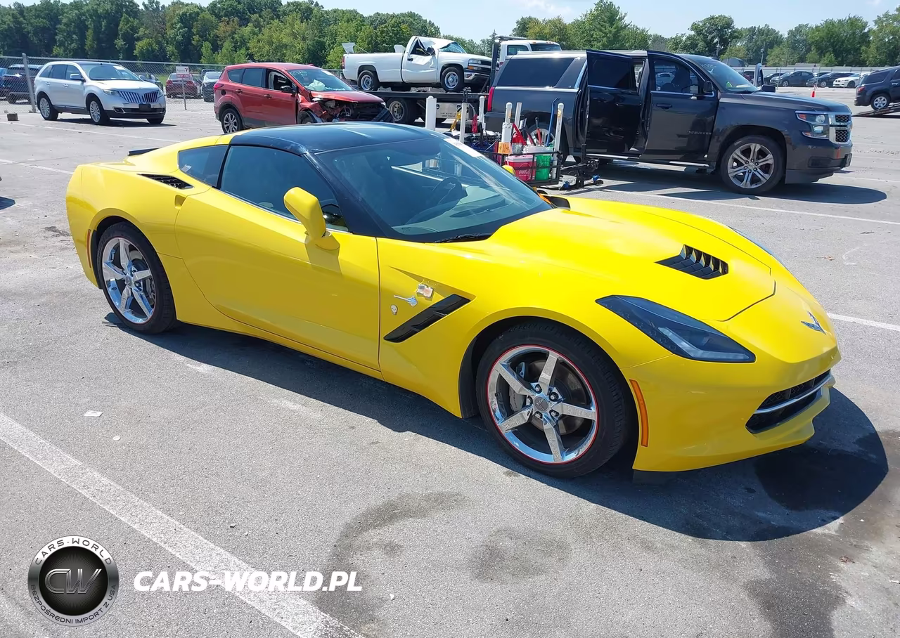 2015 Chevrolet Corvette Stingray VIN:1G1YF2D76F5109846 - 1
