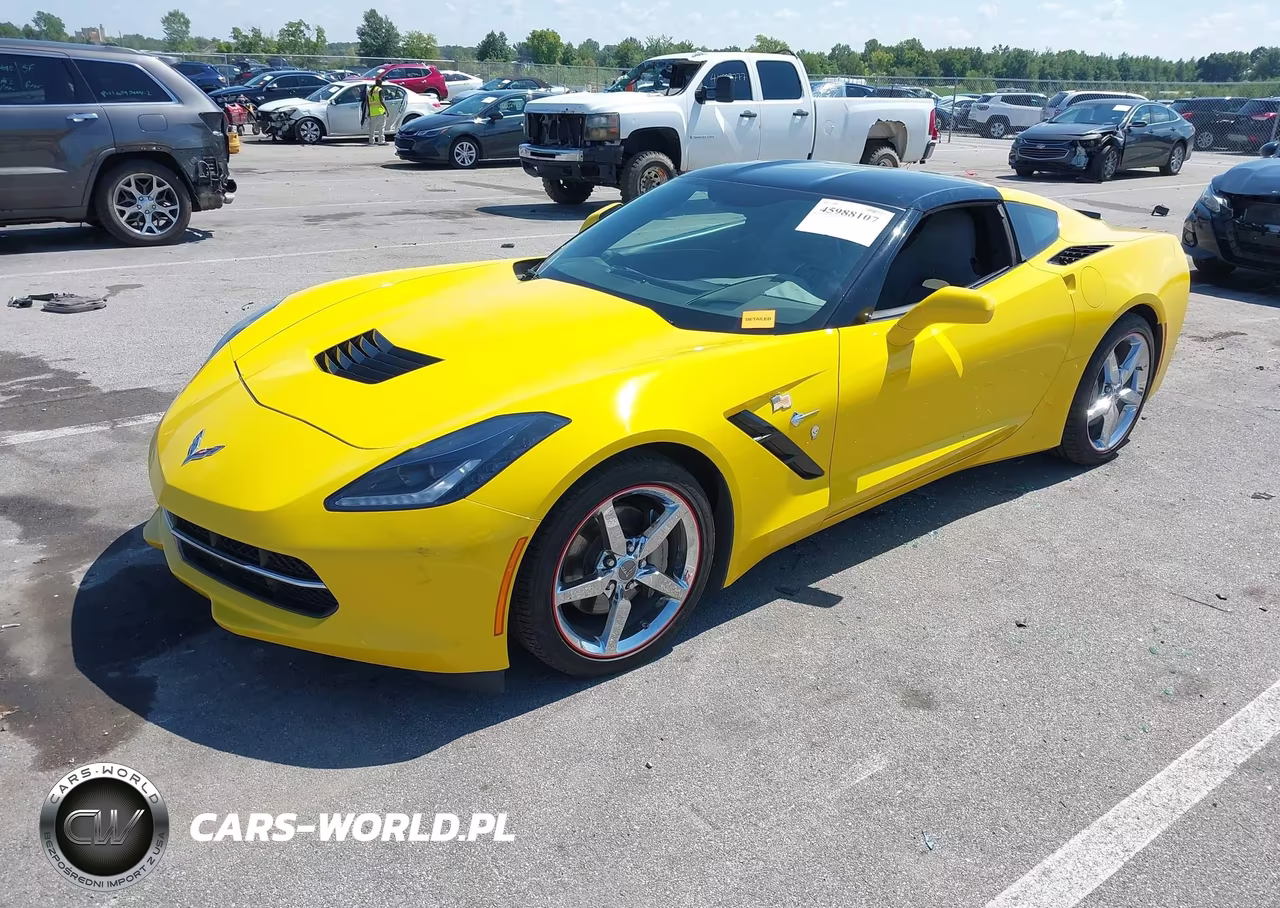 2015 Chevrolet Corvette Stingray VIN:1G1YF2D76F5109846 - 2