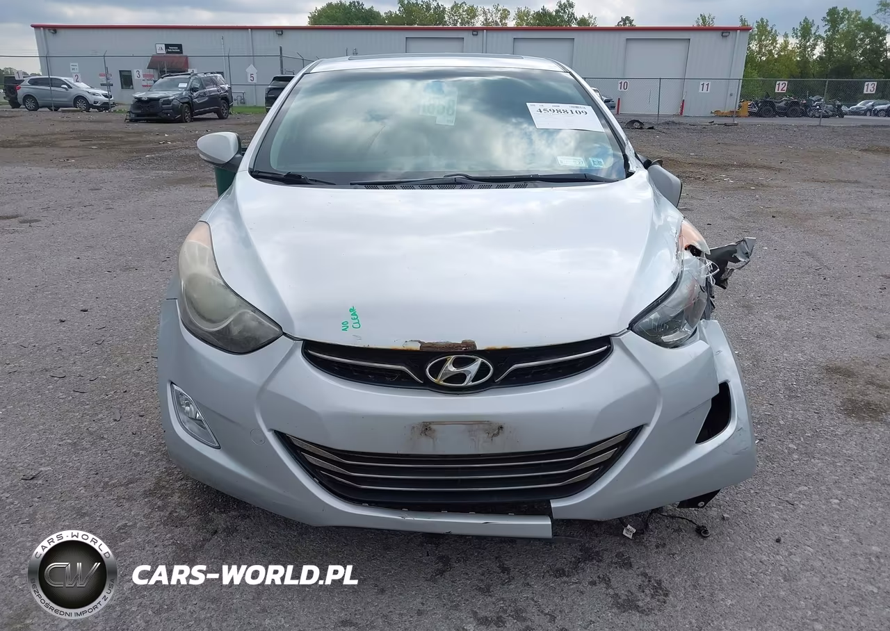 2013 Hyundai Elantra Limited VIN:KMHDH4AE9DU888348 - 12